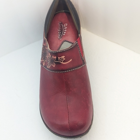 Spring step Winsome leather clogs - Picture 5 of 16